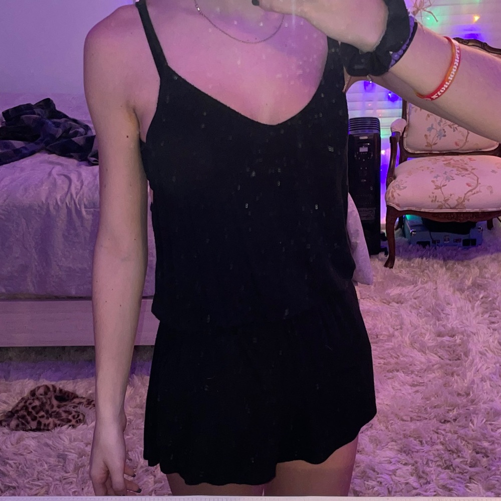 black brandy melville romper